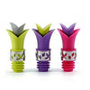 Eco Friendly Silicone Lily Wine Pourer and Stopper