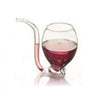 Wine glass originality Vampire red wine glass straw cup