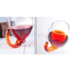 Wine glass originality Vampire red wine glass straw cup