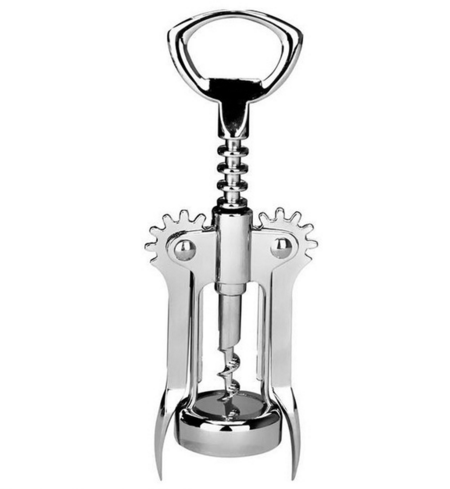 Stainless Steel Bottle Opener Waiter Metal Wine Corkscrew