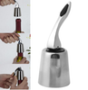 Stainless Steel Vacuum Sealed Red Wine Storage Bottle Stopper