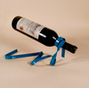 Magic ribbon suspended wine frame wine rack pin